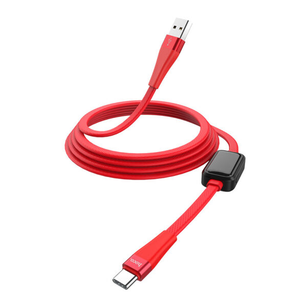 HOCOS4 USB to Type-C Charging Data cable with Timer and Display