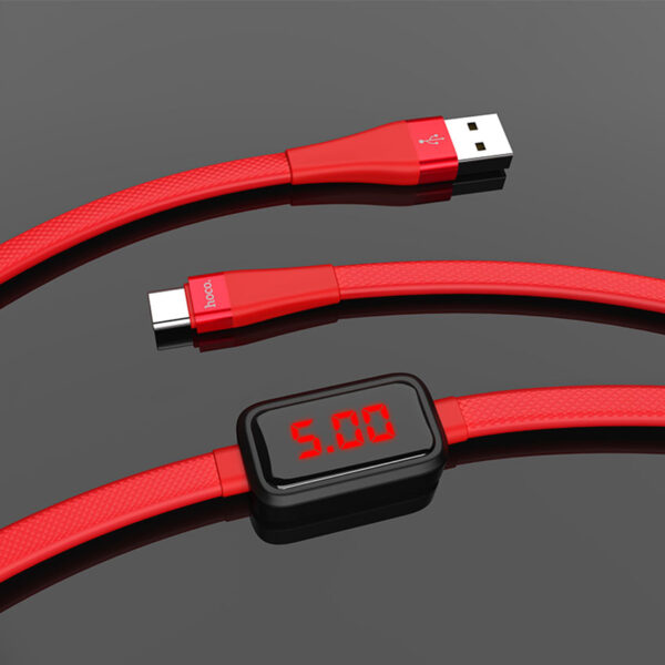 HOCOS4 USB to Type-C Charging Data cable with Timer and Display