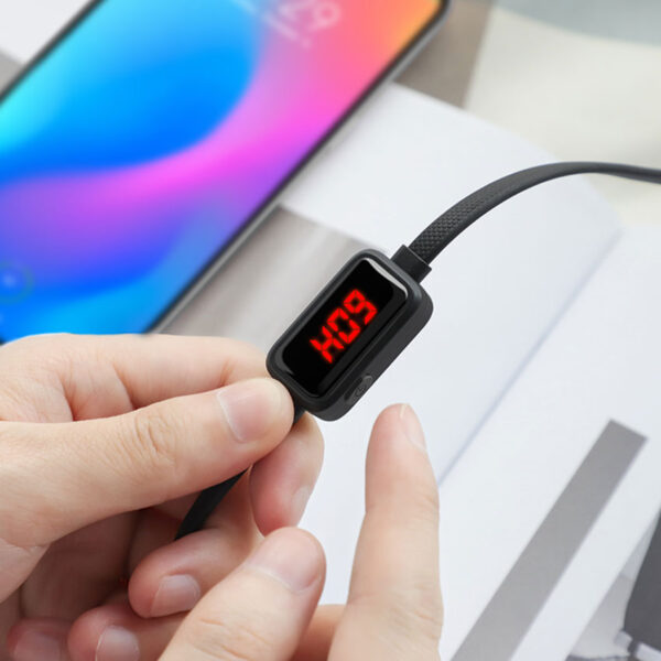HOCOS4 USB to Type-C Charging Data cable with Timer and Display