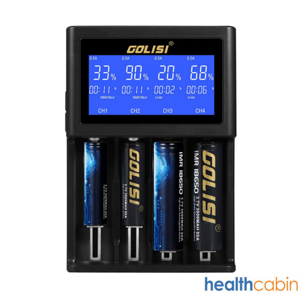 Golisi S4 2.0A Smart Charger with LCD Screen EU,US Plug