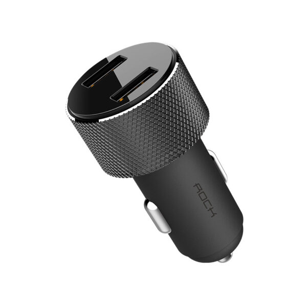 ROCK Sitor Car Charger with Digital Display
