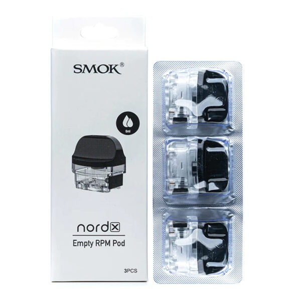 Smok Nord X Empty Pod Cartridge 6ml (3pcs/pack) (SALE)