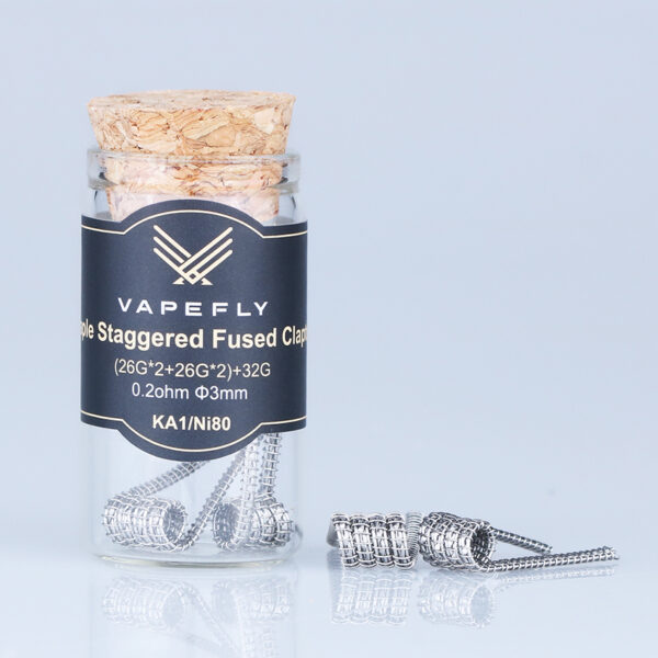 Vapefly Staple Staggered Fused Clapton (6pcs/pack)