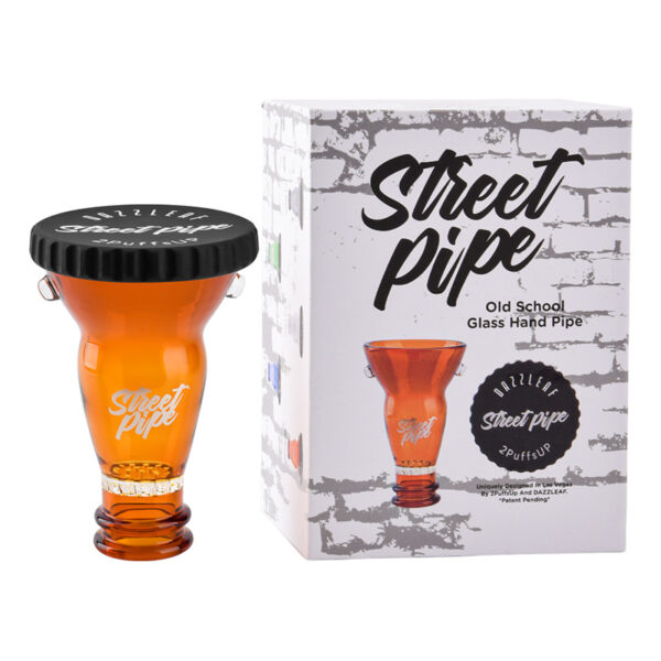 DAZZLEAF Street Pipe Old School Hand Glass Pipe