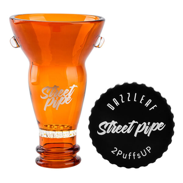 DAZZLEAF Street Pipe Old School Hand Glass Pipe