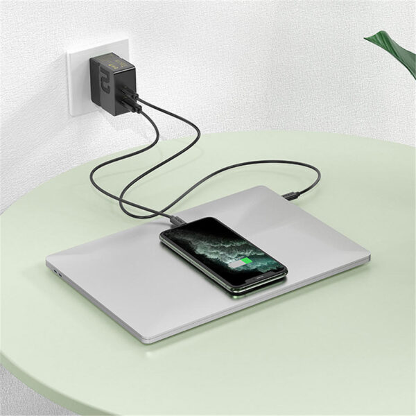 ROCK Sugar Dual Port Fast Charger 65W C+A