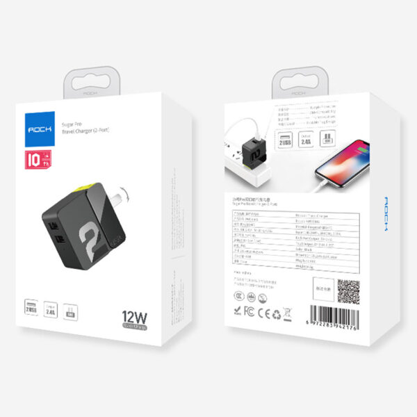 ROCK Sugar Pro Travel Charger