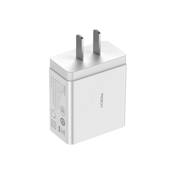 ROCK T12 Pro Single PD Fast Charging Travel Charger (CCC)