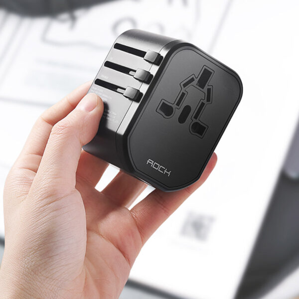 ROCK T20 Multifunctional Plug Travel Charger
