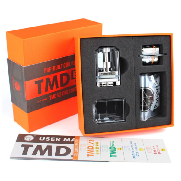 BP MODS TMD Boro Lite for BB Style Mods Compatible with PnP / GTX Coil / Pioneer S Tank Repalcement Coils 5ml