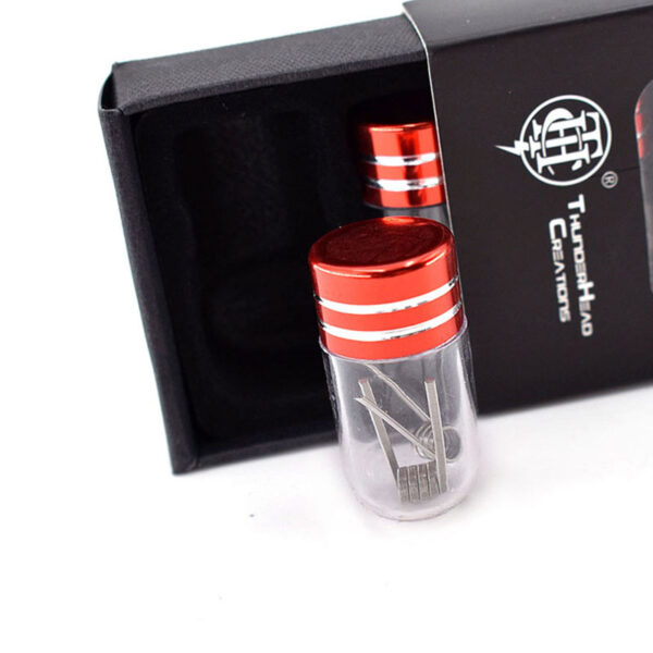 ThunderHead Creations Tauren Mech Boro Ni80 4-Core Fused Clapton Coil (10pcs/pack)