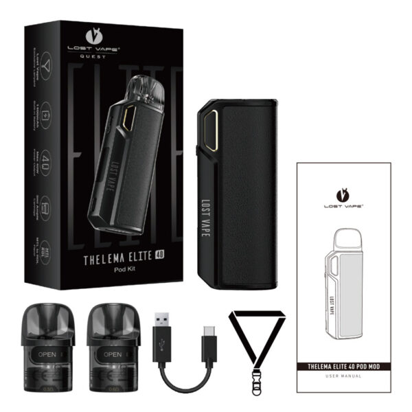 Lost Vape Thelema Elite 40 Pod System Kit 1400mAh 3ml (SALE)