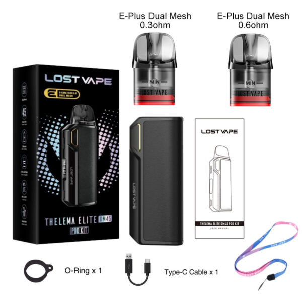 Lost Vape Thelema Elite DM45 Pod System Kit 1500mAh (Max 45W) 3ml