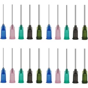 Plastic Steel Threaded Needle Head (100pcs/pack)