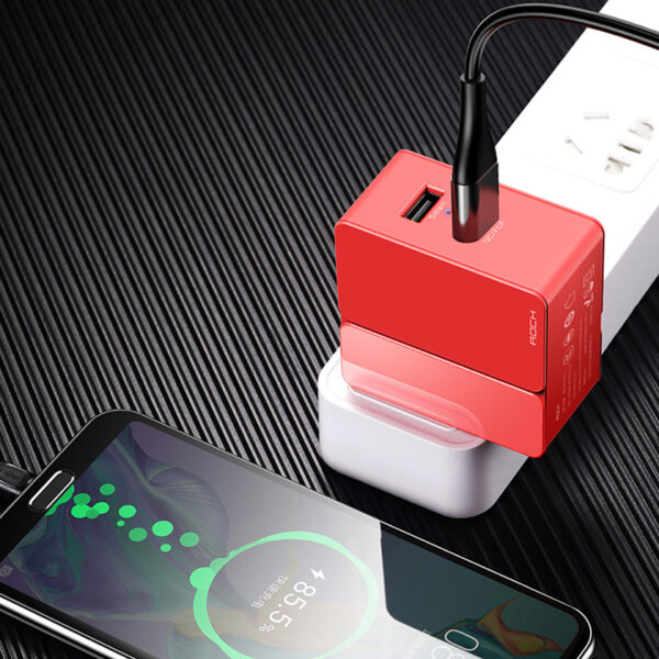 ROCK Travel Charger Sugar Fast Charging Travel Charger