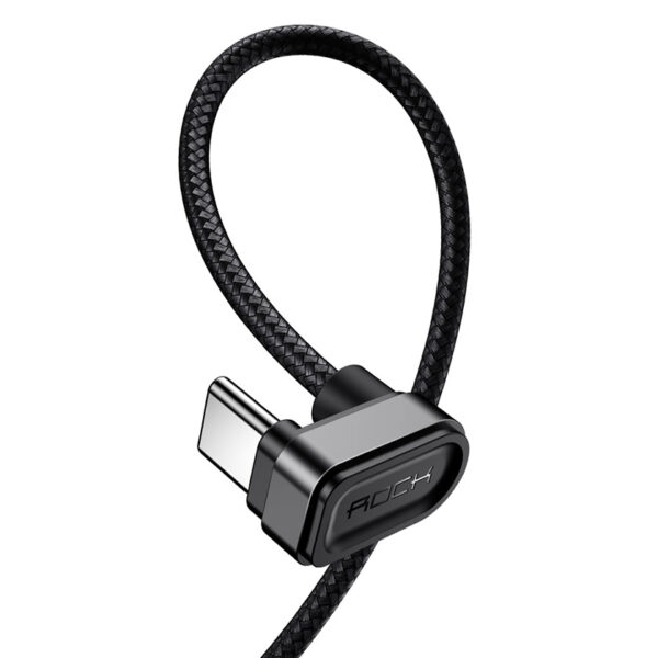 ROCK U-shaped Metal Type C Charge,Sync Cable 100cm/200cm