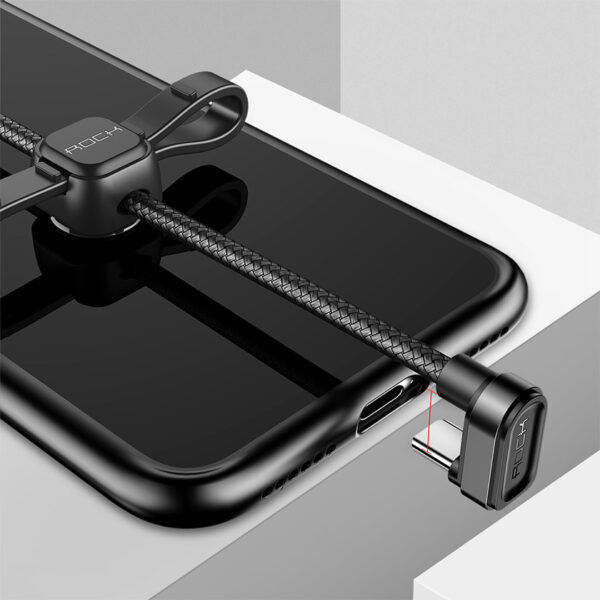 ROCK U-shaped Metal Type C Charge,Sync Cable 100cm/200cm