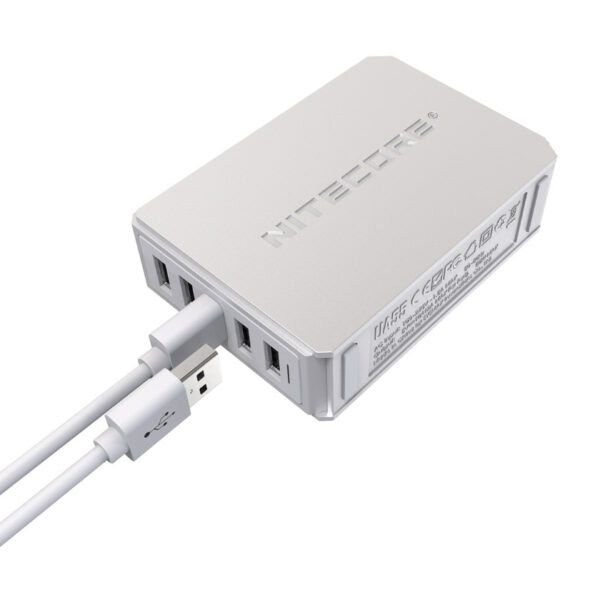 Nitecore UA55 5-Port QC USB Desktop Adapter