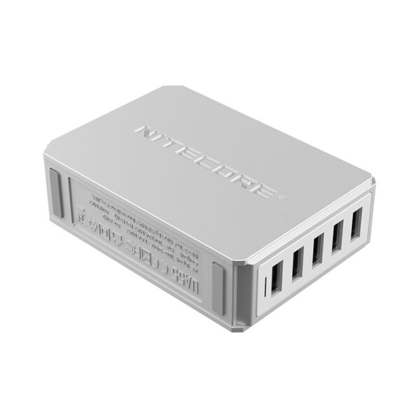 Nitecore UA55 5-Port QC USB Desktop Adapter