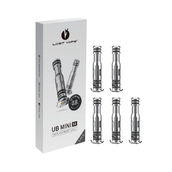 Lost Vape UB Mini Replacement Coil for Orion Mini Kit / Ursa Pro Kit / Ursa Nano Pro Kit / Orion Art Kit / Ursa S Kit / Ursa Art Kit / Ursa Baby Pro Kit / Thelema Go Kit (5pcs/pack)
