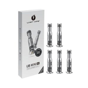 Lost Vape UB Mini Replacement Coil for Orion Mini Kit / Ursa Pro Kit / Ursa Nano Pro Kit / Orion Art Kit / Ursa S Kit / Ursa Art Kit / Ursa Baby Pro Kit / Thelema Go Kit (5pcs/pack)