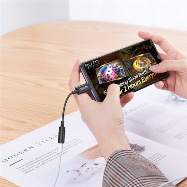 CHOETECH AUX003 USB-C to 3.5mm/F Headphone Jack Adapter