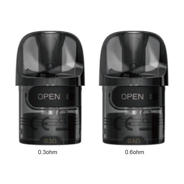 Lost Vape E-Plus Cartridge for Thelema Elite 40 Kit / Thelema Elite Art 40 Kit / Centaurus E40 Max Kit / Centaurus E40 Kit / Thelema Nano Kit /Centaurus E40 Ultra Kit (3pcs/pack)