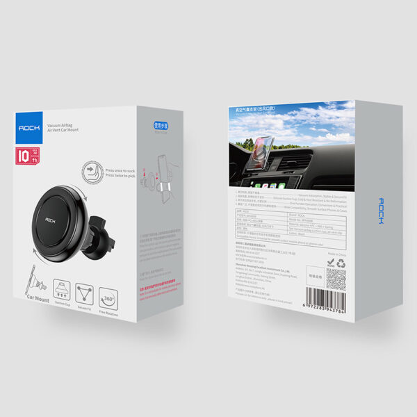 ROCK Vacuum Airbag Air Vent Car Mount