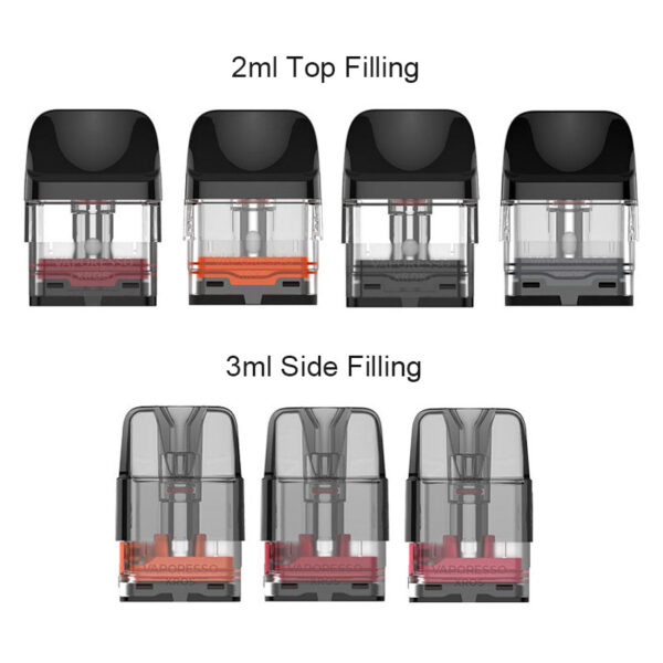 Vaporesso Xros Series Pod Cartridge for Xros / Xros 2 / Xros Mini / Xros 3 / Xros 3 Mini / Xros Nano / Xros 3 Nano / Xros Pro / Xros Cube / XROS 4 / XROS 4 Mini/ Xros 4 Nano/Xros 5/Xros 5 MINI Kit 2ml / 3ml (4pcs/pack) (SALE)