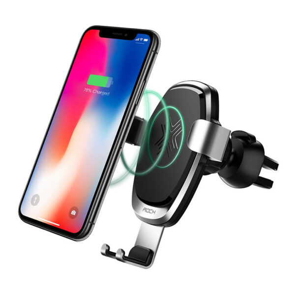 ROCK Wireless Charging Gravity Car Mount 7.5W/10W