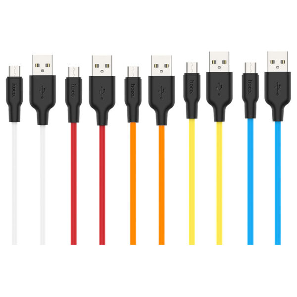 HOCO X21 Plus Silicone Fast Charging Cable