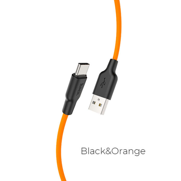 HOCO X21 Plus Silicone Fast Charging Cable