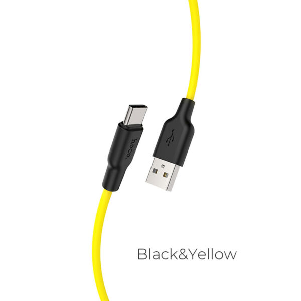 HOCO X21 Plus Silicone Fast Charging Cable