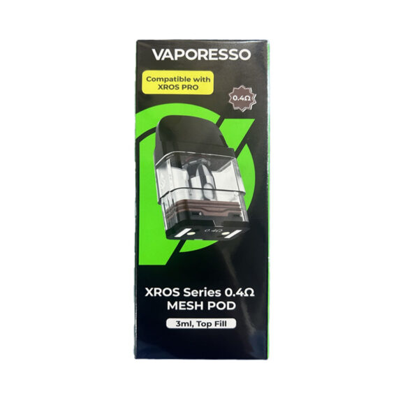 Vaporesso Xros Series Pod Cartridge for Xros / Xros 2 / Xros Mini / Xros 3 / Xros 3 Mini / Xros Nano / Xros 3 Nano / Xros Pro / Xros Cube / XROS 4 / XROS 4 Mini/ Xros 4 Nano/Xros 5/Xros 5 MINI Kit 2ml / 3ml (4pcs/pack) (SALE)