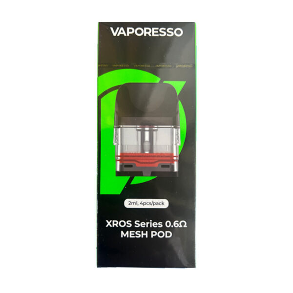 Vaporesso Xros Series Pod Cartridge for Xros / Xros 2 / Xros Mini / Xros 3 / Xros 3 Mini / Xros Nano / Xros 3 Nano / Xros Pro / Xros Cube / XROS 4 / XROS 4 Mini/ Xros 4 Nano/Xros 5/Xros 5 MINI Kit 2ml / 3ml (4pcs/pack) (SALE)