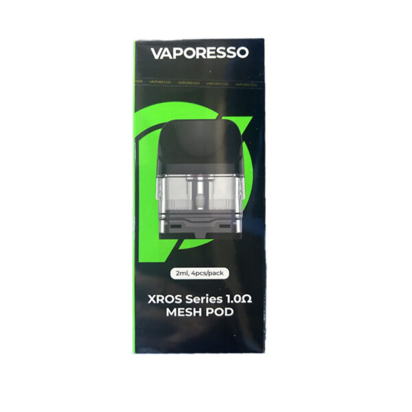 Vaporesso Xros Series Pod Cartridge for Xros / Xros 2 / Xros Mini / Xros 3 / Xros 3 Mini / Xros Nano / Xros 3 Nano / Xros Pro / Xros Cube / XROS 4 / XROS 4 Mini/ Xros 4 Nano/Xros 5/Xros 5 MINI Kit 2ml / 3ml (4pcs/pack) (SALE)