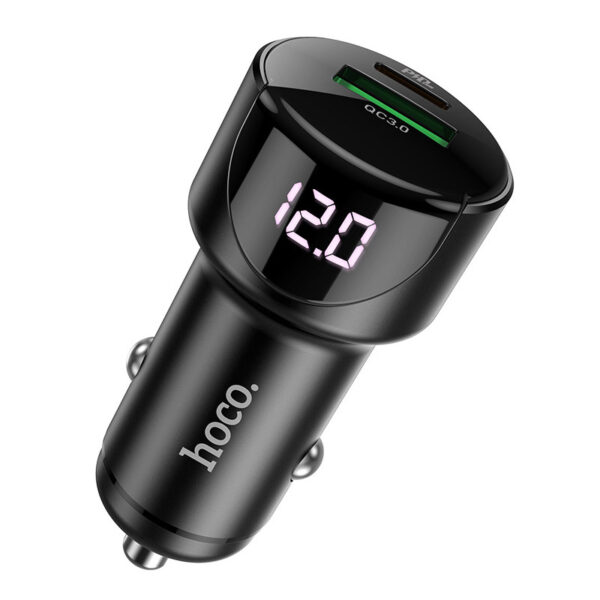 HOCO Z42 Fast Charging PD20W+QC3.0 Type-C Car Charger