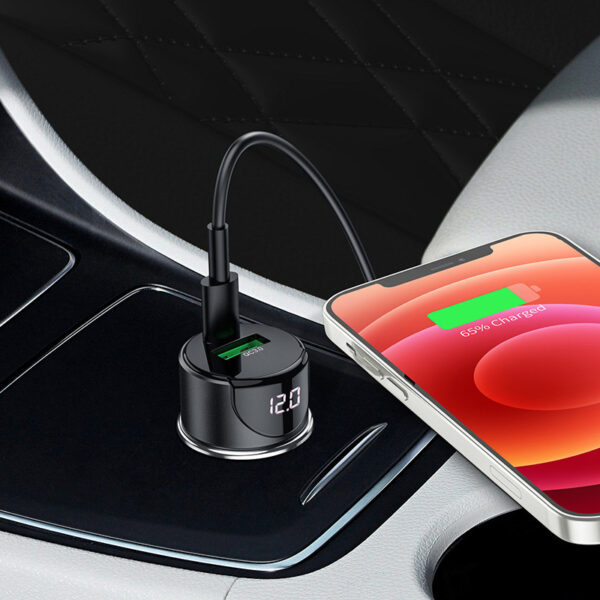 HOCO Z42 Fast Charging PD20W+QC3.0 Type-C Car Charger