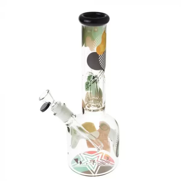 Famous Brandz Aquarius Base Ice Water Pipe | 12 Inch - Image 2