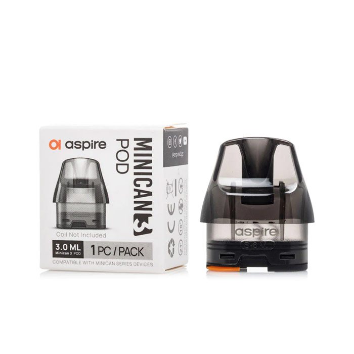 Aspire Minican 3 Pro / Minican 2 / Minican+ / Minican / Minican 3 Empty Pod Cartridge 3ml