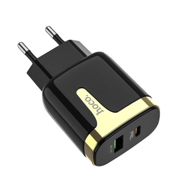 HOCO C79A Zeus PD+QC3.0 Fast Charger For 7/7 Plus/6S/6S Plus/6 Plus/6/SE (2020)/ 11/ 11Pro/11ProMax/XsMax,/XR/ XS/X/8/8 Plus/ AirPods/Ipad/Samsung/LG/HTC/Huawei/Moto/xiao MI and More