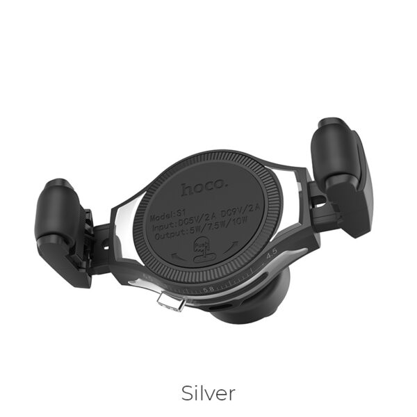 HOCO S1 In-Car Wireless Charging Phone Holder FOR 11/11Pro/11ProMax/XR/XsMax/XS/X/8/8Plus/S20/S10/S9/S8/Note 10/Note 9 and More