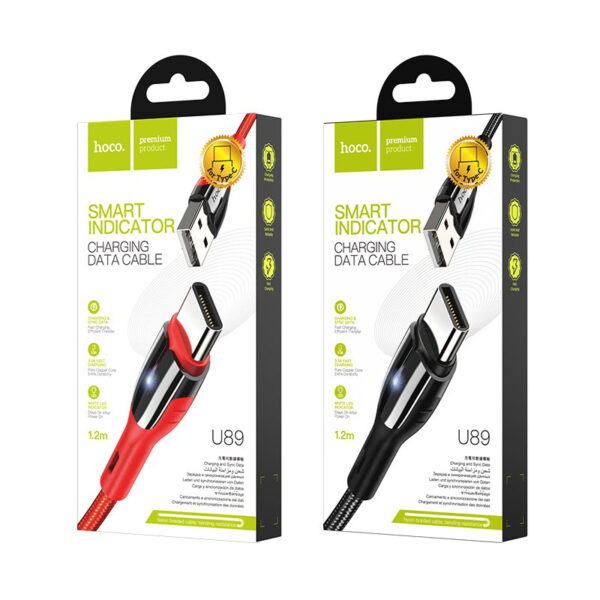 HOCO U89 Safeness Charging Data Cable Fast Charging (L=1.2M)