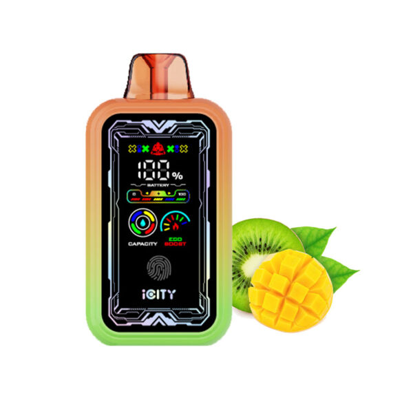iCity CT 35000 Touch Button Disposable Vape Kit 850mAh 25ml (35000 Puffs)