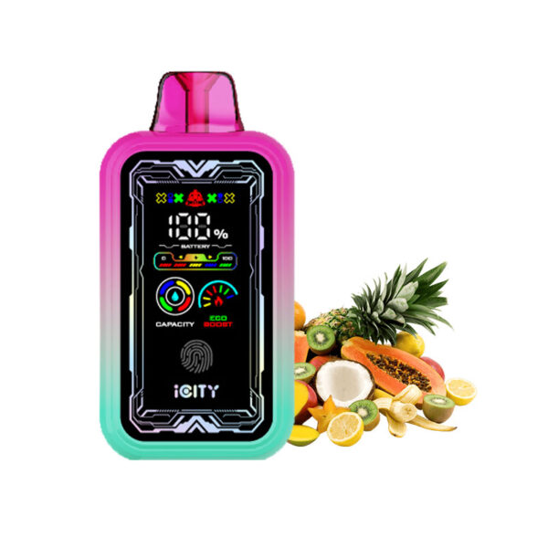 iCity CT 35000 Touch Button Disposable Vape Kit 850mAh 25ml (35000 Puffs)