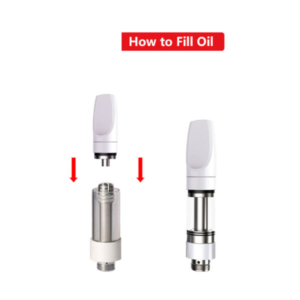 T6-C Vaporizer Tank Atomizer 0.5ml / 1.0ml