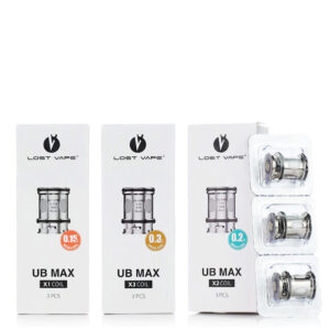 Lost Vape UB Max Replacement Coil for Centaurus Q200 Kit / Centaurus M100 Kit (3pcs/pack)
