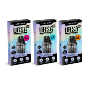 Lost Vape Ursa V3 Pod Cartridge for Ursa Nano /Ursa Nano 2 / Ursa Nano 3/ Ursa Nano Pro/Ursa Nano Air/ Ursa Nano S 2/Ursa Baby / Ursa Baby 2 /Ursa Baby 3/ Ursa Baby Pro / Ursa Pro /Ursa S /Ursa Nano Air / Ursa Pocket/Ursa Cap / Epoch Kit 2.5ml (3pcs/pack)
