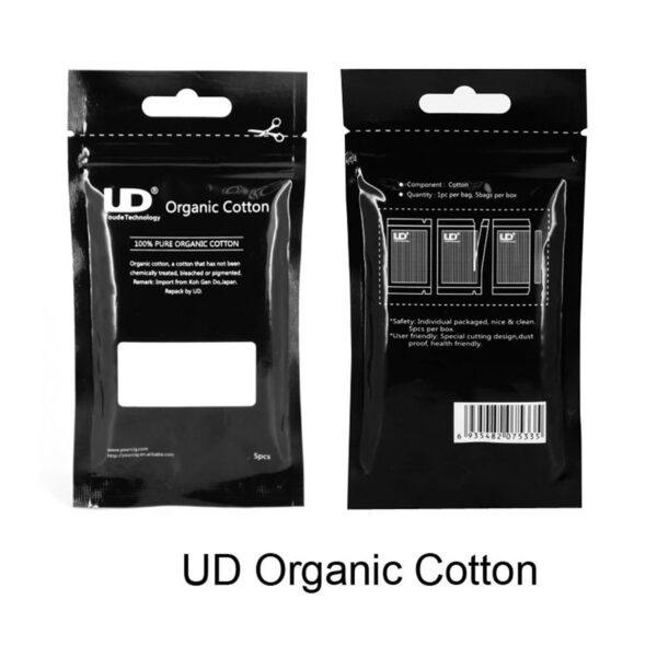 UD Pre packaged Koh Gen Do Organic Cotton (5pc/bag)
