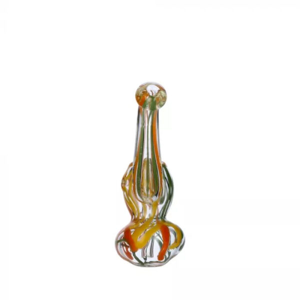 Glass Extra Mini Bubbler Pipe | 4 Inch